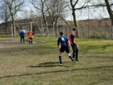 Onderlinge wedstrijd S.K.N.W.K. JO15-1 en JO17-1 (zaterdag 27 maart 2021) (78/100)