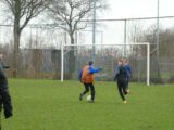 Onderlinge wedstrijd S.K.N.W.K. JO15-1 en JO17-1 (zaterdag 30 januari 2021) (42/106)