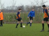 Onderlinge wedstrijd S.K.N.W.K. JO15-1 en JO17-1 (zaterdag 30 januari 2021) (61/106)