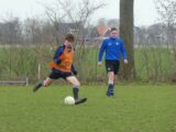 Onderlinge wedstrijd S.K.N.W.K. JO15-1 en JO17-1 (zaterdag 30 januari 2021) (62/106)