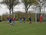 Onderlinge wedstrijd tussen spelers S.K.N.W.K. 1 en S.K.N.W.K. JO19-1 van zaterdag 1 mei 2021 (75/82)